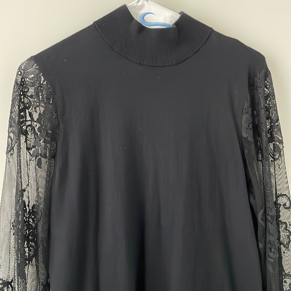 Black Vince Camuto Dress Top